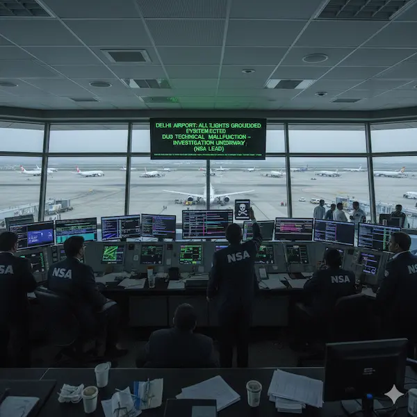 image shows cyberattack