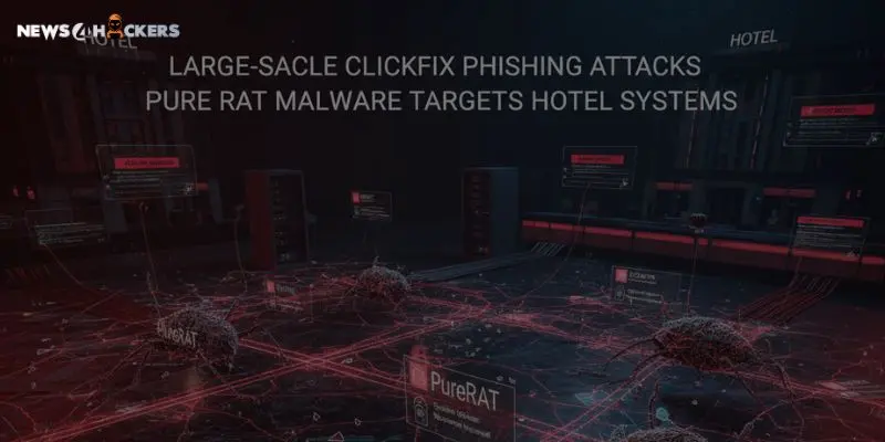 image shows large ClickFix Phishing Attacks