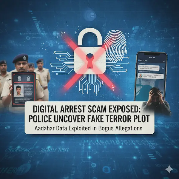 image shows New Digital Arrest Scam