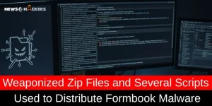 image shows weaponized zip filess