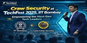 Proud moments at IIT Bombay! 🚀 Craw Security takes the stage at TechFest 2025 to inspire and empower future cybersecurity leaders.