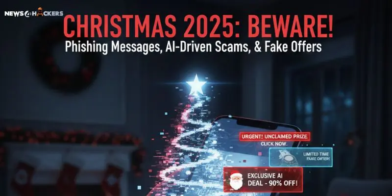 Image Shows christmas-offer-phishing-messages