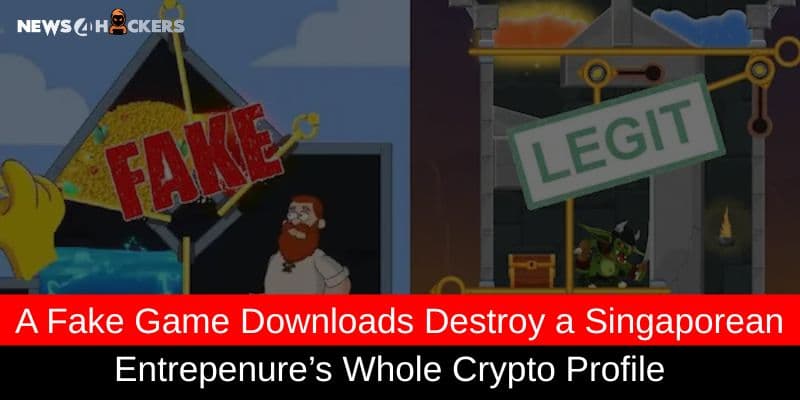 image shows fake game downloadss