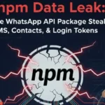 Image Shows npm-data-leak