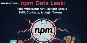 Image Shows npm-data-leak