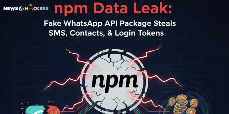 Image Shows npm-data-leak