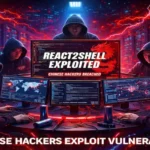 image shows vulnerability react2shell