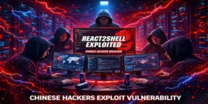 image shows vulnerability react2shell