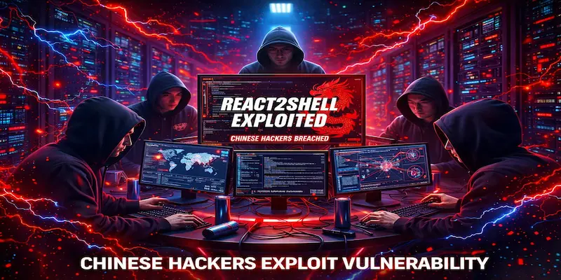 image shows vulnerability react2shell