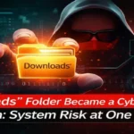 “Downloads” Folder Became a Cybercriminals’ Weapon: System Risk at One Click