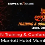 FOXCON Training & Conference 2026 event poster with Marriott Hotel Mumbai details