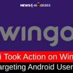 PM Modi's action on WinGo app affecting Android users, with the app logo visible