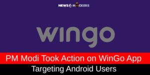 PM Modi's action on WinGo app affecting Android users, with the app logo visible