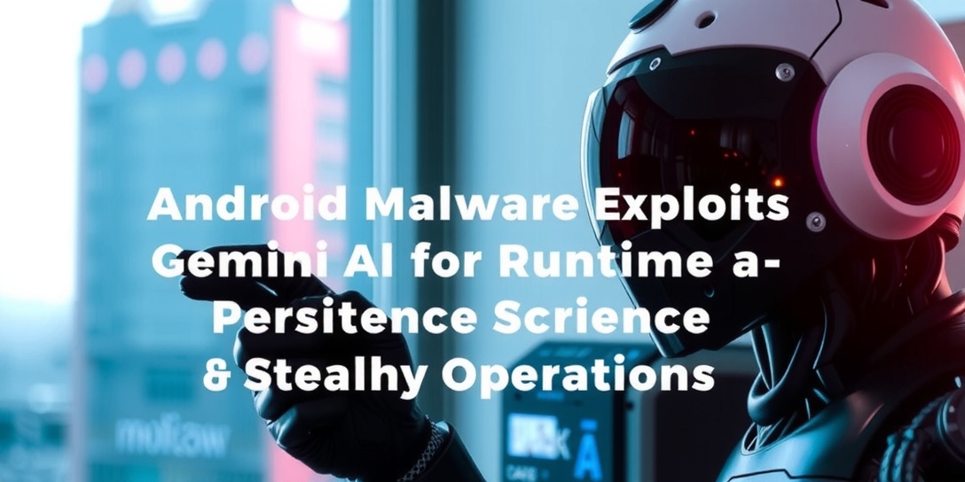 Android Runtime Cyber Android Malware Exploits Gemini AI for Runtime Persistence and Stealthy ...