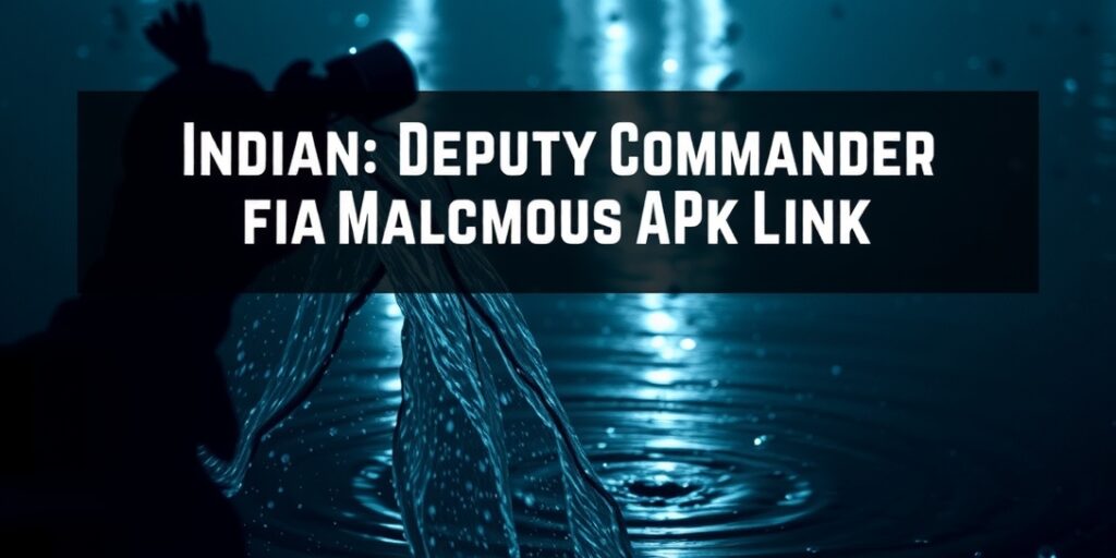 Indian-Deputy-Commander-Loses-Lakhs-to-Water-Bill-Scam-via-Malicious-APK-Linkdata