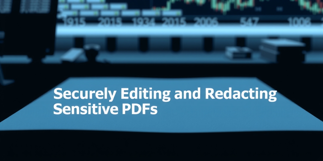 Securely Editing and Redacting Sensitive PDFs: A Step-by-Step ...