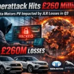 Cyberattack Hits £260 Million — Tata Motors PV Impacted by JLR Losses in Q3