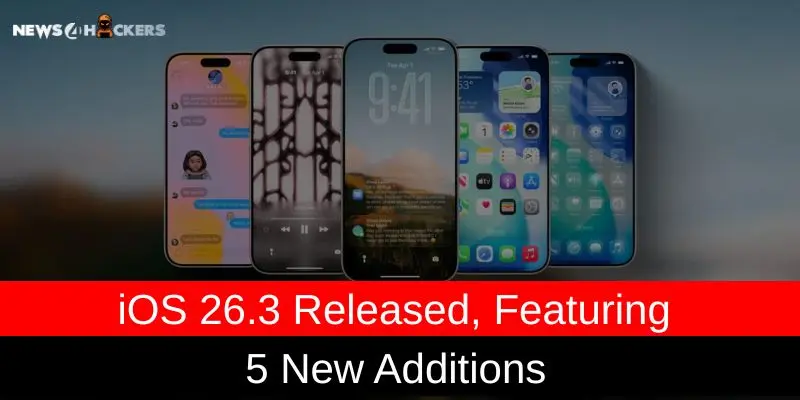 iOS 26.3 update with new features on iPhone models