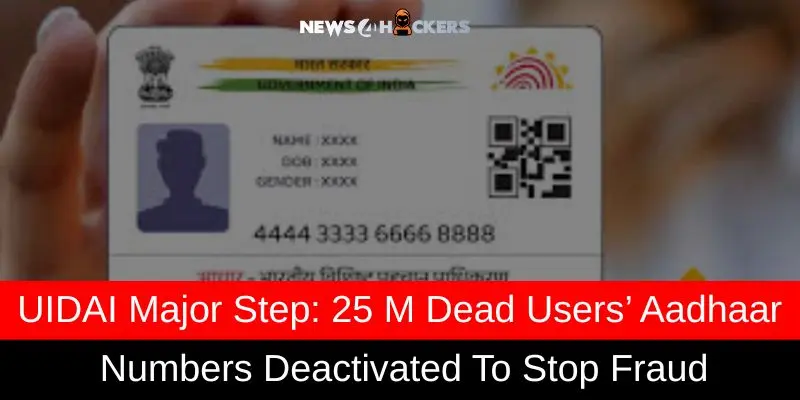 Image shows uidai-major-step-aadhaar-numer-fraud