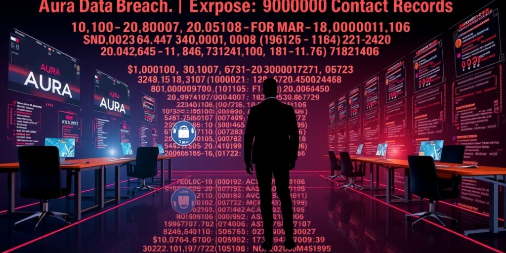 Aura Data Breach Exposes 900,000 Contact Records