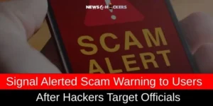 image shows signal-alerted-scam-warning