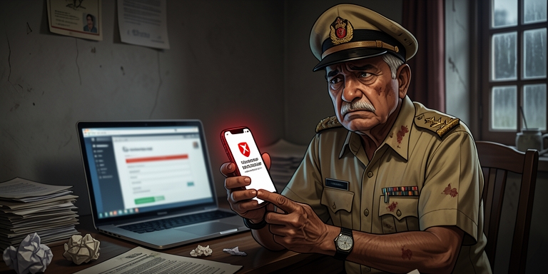 www.news4hackers.com-retired-railway-employee-scammed-out-of-lakhs-in-fake-pension-verification-scam-retired-railway-employee-scammed-out-of-lakhs-in-fake-pension-verification-scam