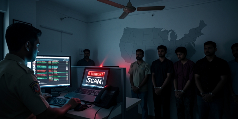 www.news4hackers.com-seven-arrested-in-lucknow-call-center-fraud-scam-targeting-us-residents-seven-arrested-in-lucknow-call-center-fraud-scam-targeting-us-residents