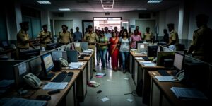 www.news4hackers.com-delhi-fake-credit-card-call-centre-raids-64-arrested-including-33-women-delhi-fake-credit-card-call-centre-raids-64-arrested-including-33-women
