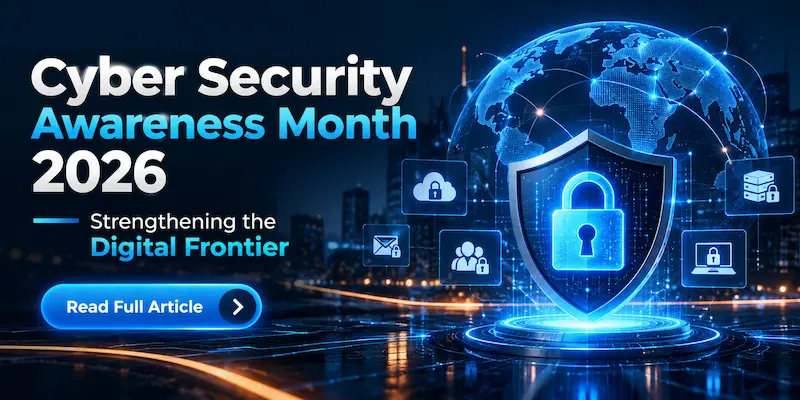 image shows Cyber Security Awareness Month