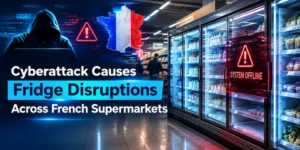 image shows Cyberattack Disrupts French Supermarkets