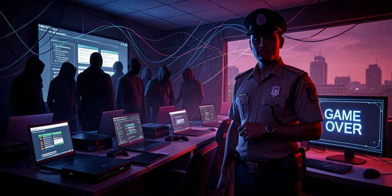 www.news4hackers.com-interstate-cyber-crime-ring-busted-in-etawah-after-500-victims-duped-in-gaming-fraud-interstate-cyber-crime-ring-busted-in-etawah-after-500-victims-duped-in-gaming-fraud
